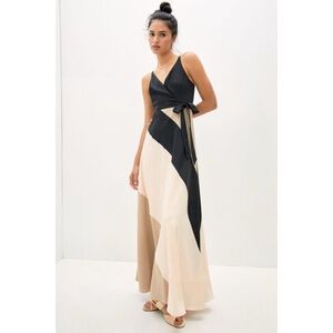 Anthropologie Hutch Cordoba Colorblock Maxi Dress